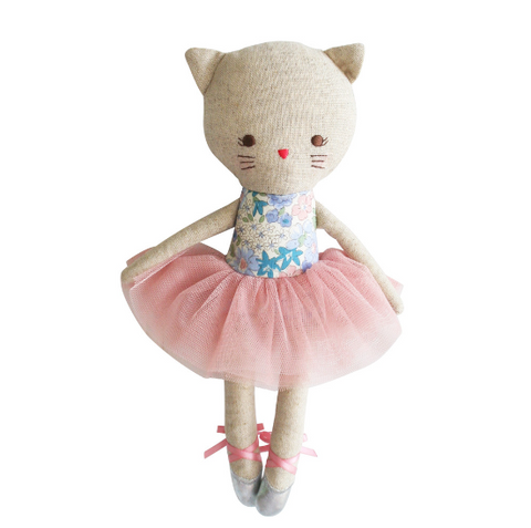 Alimrose Odette Kitty Ballerina - Liberty Blue