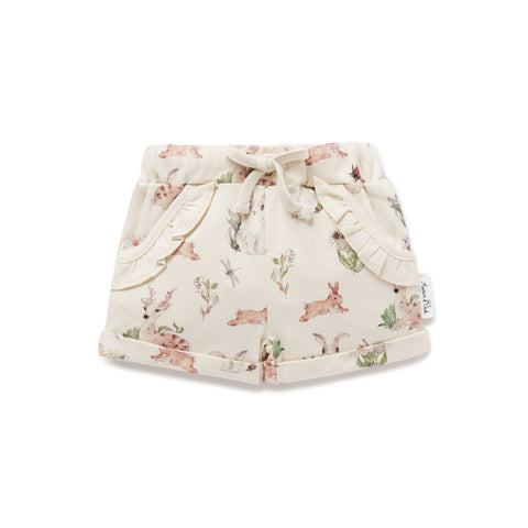 Aster & Oak Prairie Ruffle Shorts - 2Y-5Y