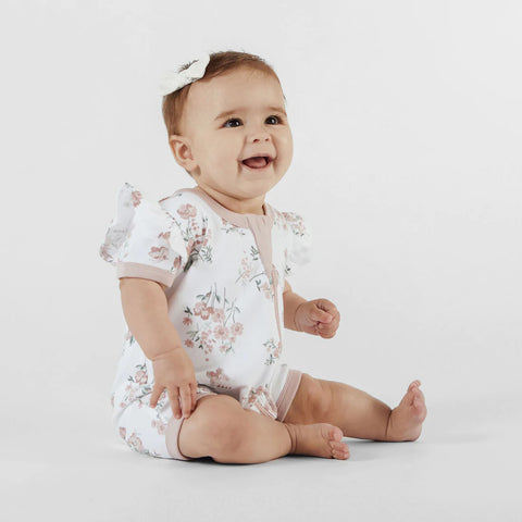 Aster & Oak Primrose Zip Romper