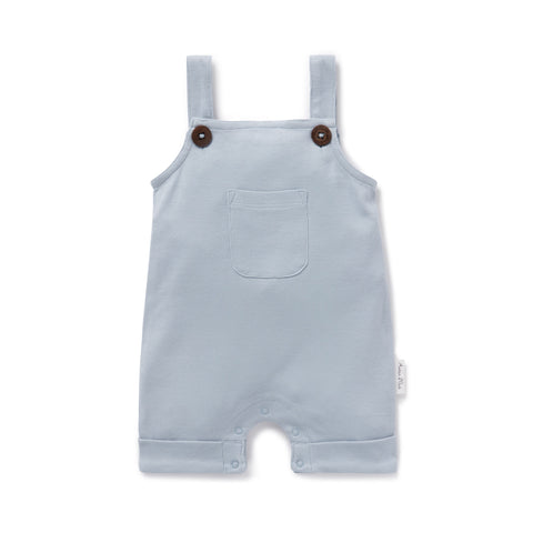 Aster & Oak Zen Blue Pocket Overalls - 2Y