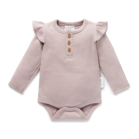 Aster & Oak Violet Rib Bodysuit