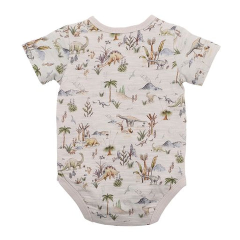 Bebe Emmett Dino Henley Bodysuit