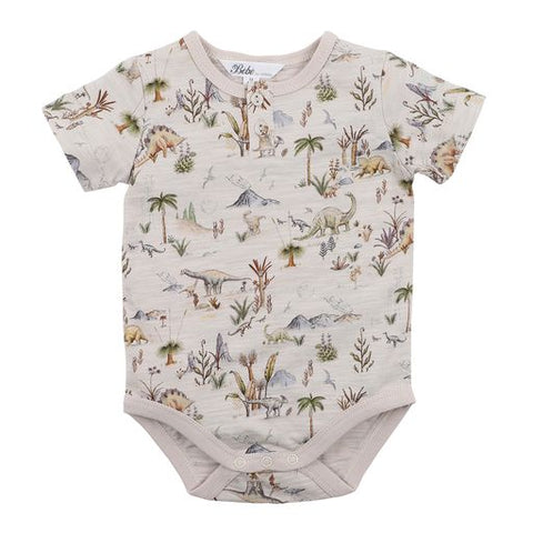 Bebe Emmett Dino Henley Bodysuit