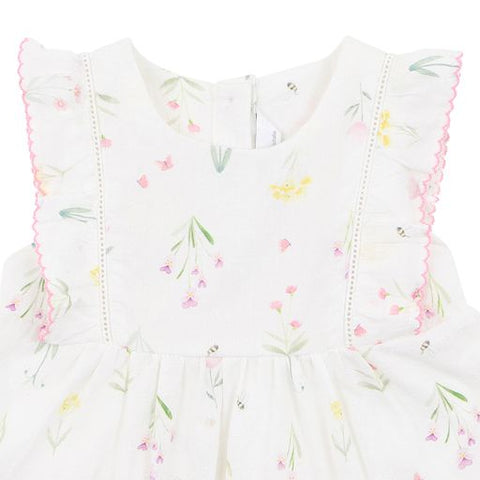 Bebe Hana Overlay Dress