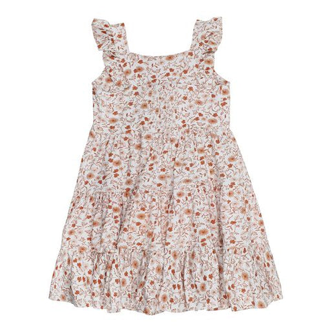 Bebe Maeve Jersey Tiered Dress - Ages 3Y-7Y