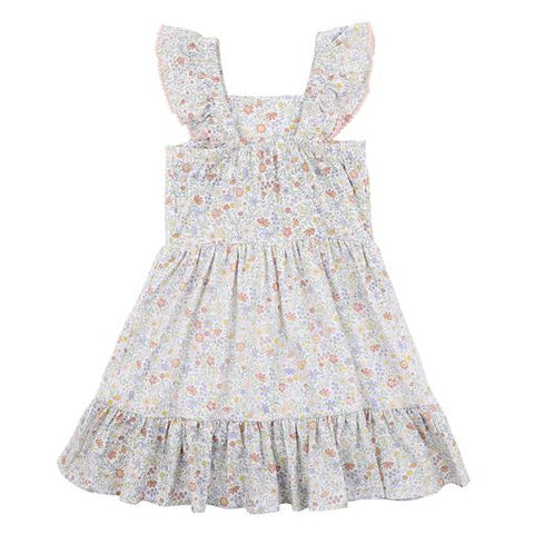 Bebe Sofia Ditzy Dress - Ages 2Y-5Y