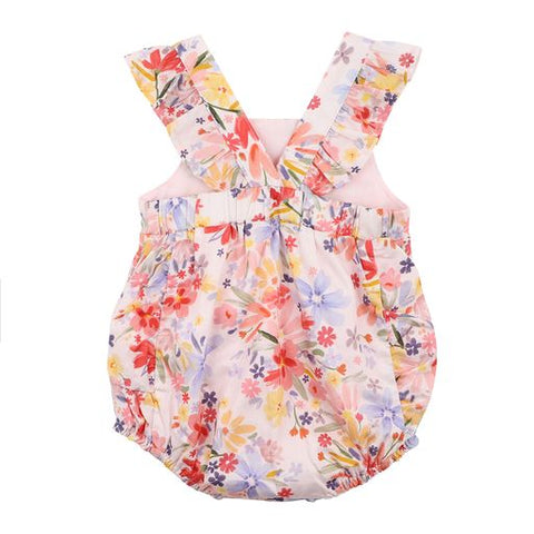 Bebe Sofia Floral Bodysuit Romper