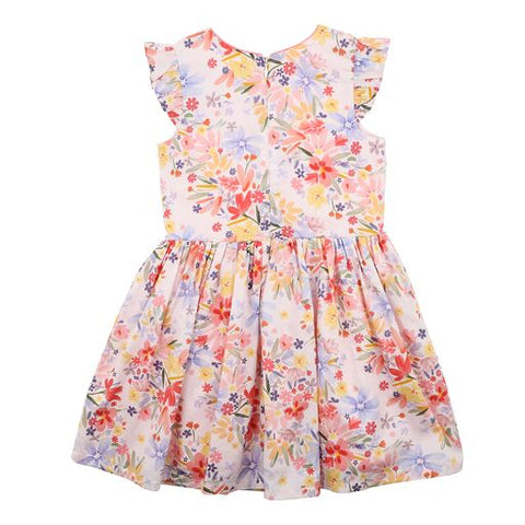 Bebe Sofia Floral Dress - Ages 2Y-5Y