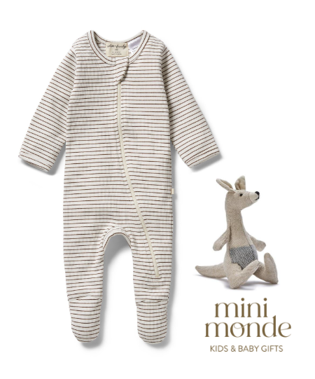 Neutral Baby Giftset - Dijon Kangaroo