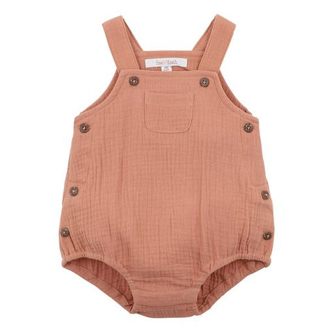 Fox & Finch Toucan Crinkle Bodysuit - Clay