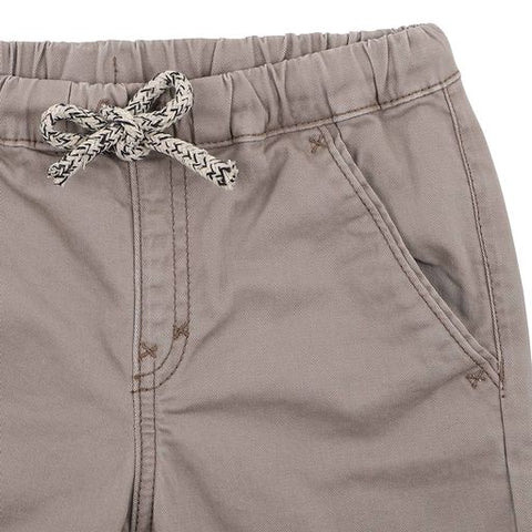 Fox & Finch Stone Twill Shorts - Age 3Y-7Y