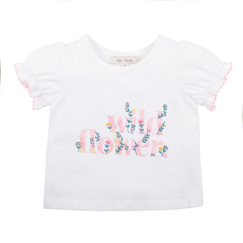 Fox & Finch Wildflower Tee - Baby 000 to 1Y