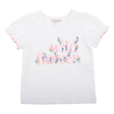 Fox & Finch Wildflower Tee - Age 2Y-7Y