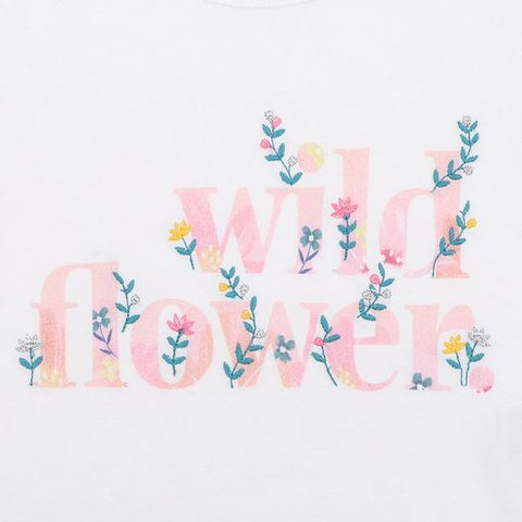 Fox & Finch Wildflower Tee - Age 2Y-7Y