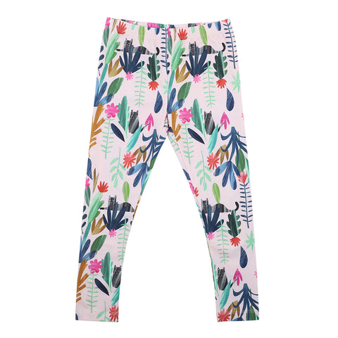 Fox & Finch Jungle Cat Leggings - Sizes 3-7Y