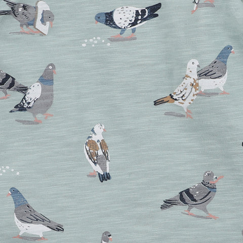 Fox & Finch Pigeon Baby Blanket