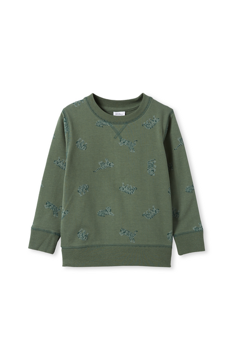 Milky Jungle Tiger Sweat