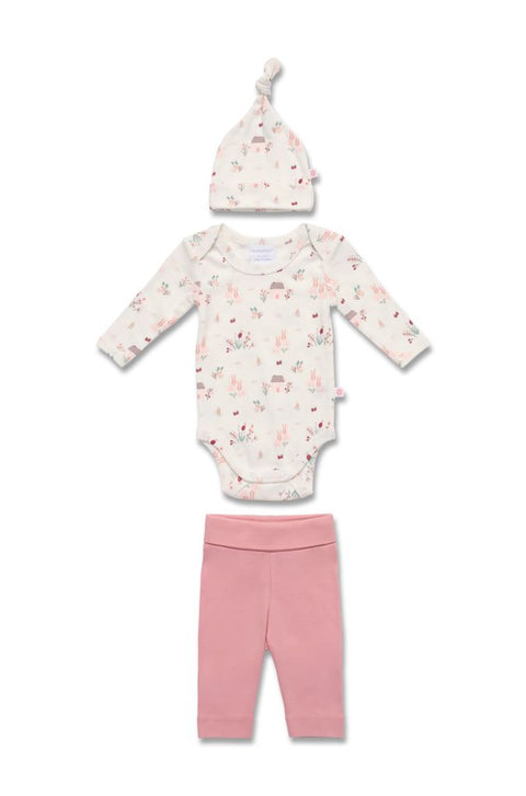 Marquise Girls 3 Piece Set - Bunny Print