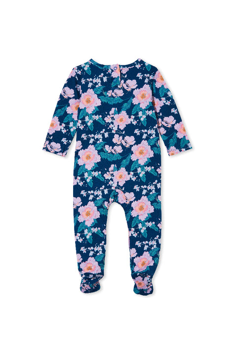 Milky Bloom Romper