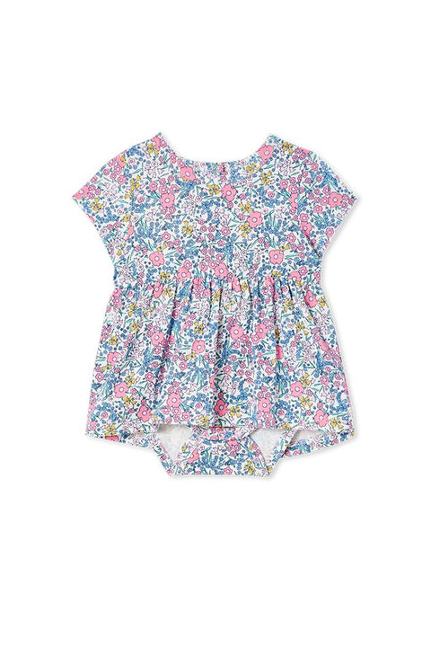 Milky Bluebell Baby Dress