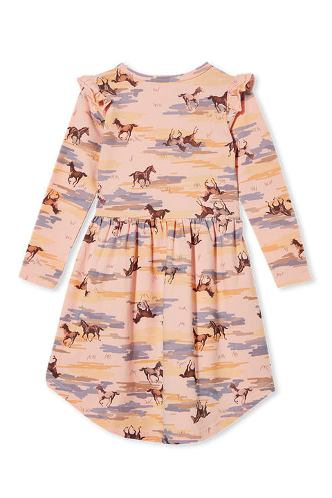 Milky Horses Dress