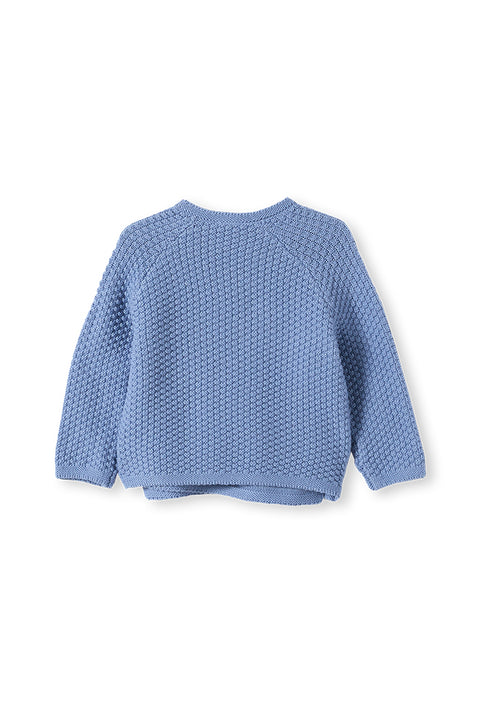 Milky Baby Knit Jacket - Forever Blue