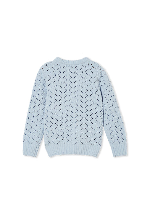 Milky Chenille Jumper - Baby Blue