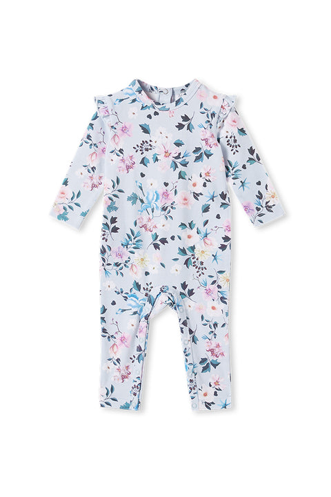 Milky Iris Romper