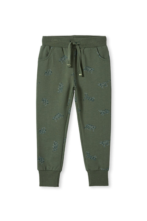 Milky Jungle Tiger Track Pant