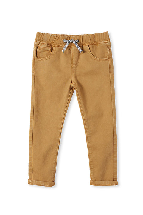 Milky Sand Knit Denim Jean - 2 to 7Y