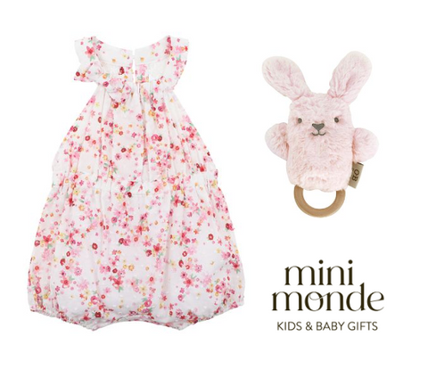 Baby Girl Giftset - Blush Bunny Playdate