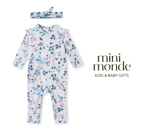 Baby Girl Giftset - Mini Iris Romper Set