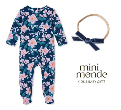 Baby Girl Giftset - Mini Midnight Bloom