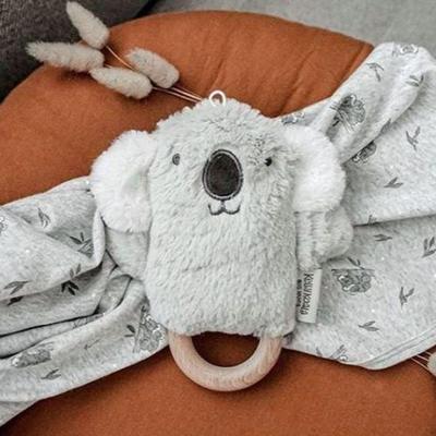 O.B. Designs Soft Rattle Toy - Kelly Koala