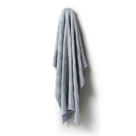 Wilson & Frenchy Knitted Jacquard Blanket - Rain Drop Fleck