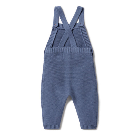 Wilson & Frenchy Blue Depths Knitted Overalls