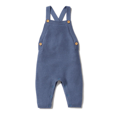 Wilson & Frenchy Blue Depths Knitted Overalls