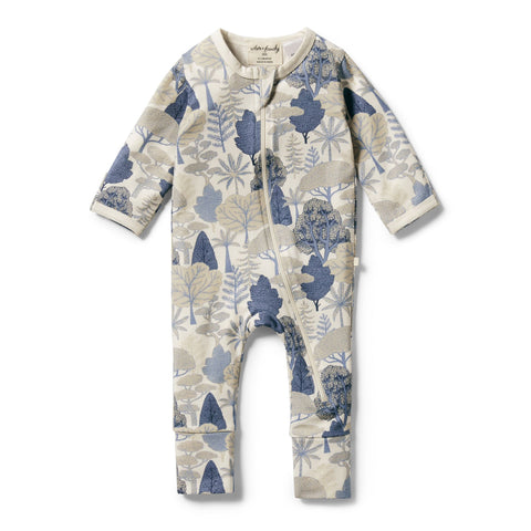 Wilson & Frenchy The Forest Organic Zipsuit